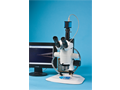 Precision Stereo Zoom Trinocular Microscope IV, camera, light