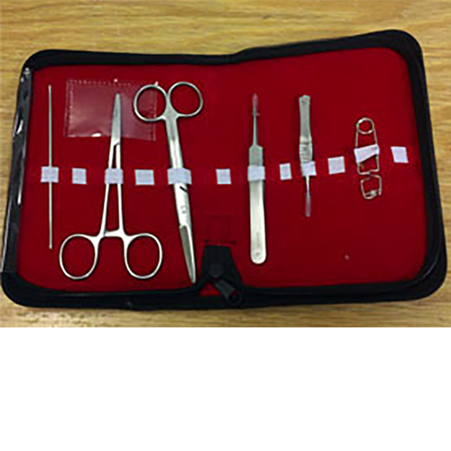 Mouse Dissection Surgical Kit with Storage Case