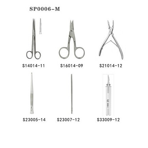 Bone Surgery Instrument kit for mice-SP0006-M